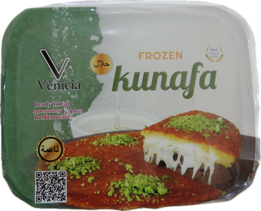Kunafa Nabulsi – Dessert oriental artisanal surgelé | Vénicia Food