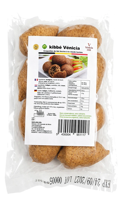Kibbé Vénicia – Croquettes de blé farcies à la viande | Vénicia Food