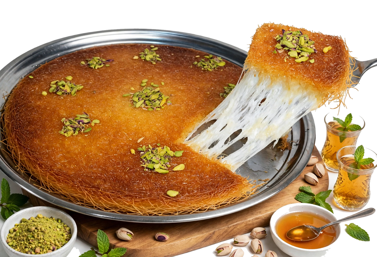 Kunafa Kichnna — suggestion de présentation