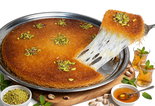 Kunafa Kichnna — suggestion de présentation